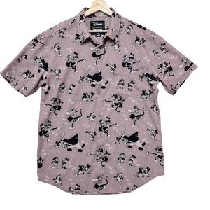 RSVLTS Disney 100 Shirt Men's LARGE Mickey Saves The Day Kunuflex Limited Dad